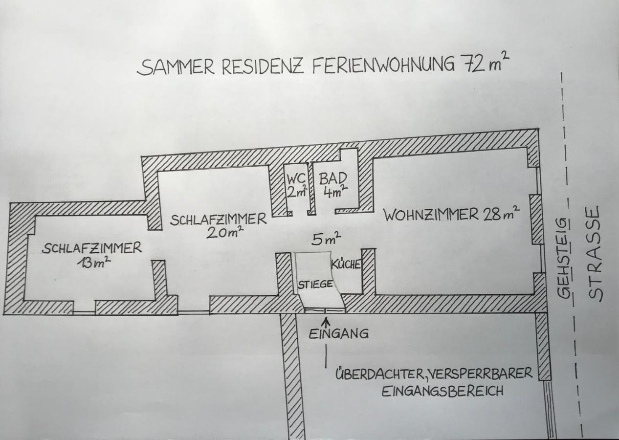 Apartmán Sammer Residenz, Breitenbrunn Am Neusiedlersee Exteriér fotografie